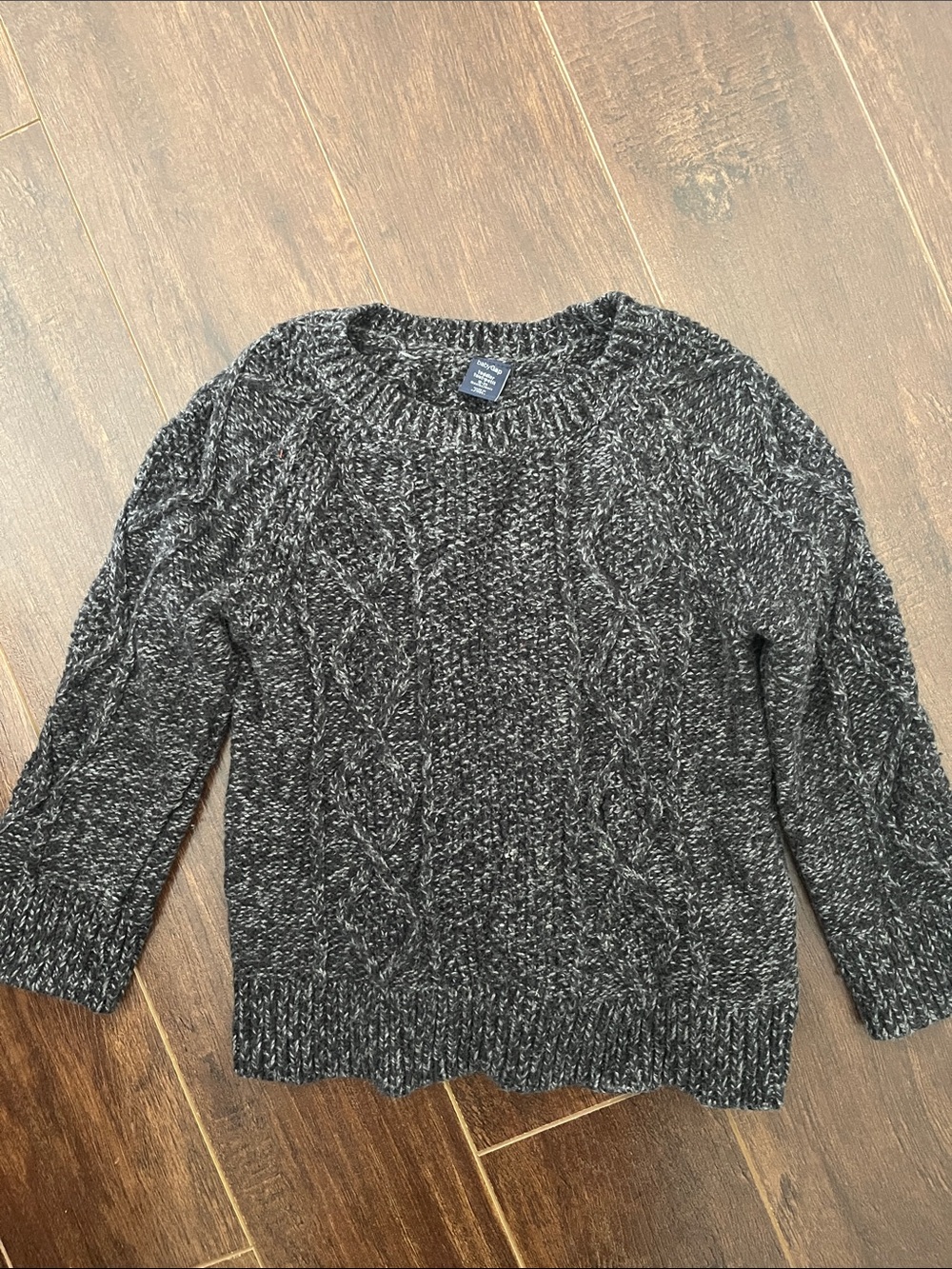 BabyGap Marled Cable Knit Sweater